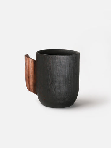 Wooden mug · Iohanisfeld · Ebony black