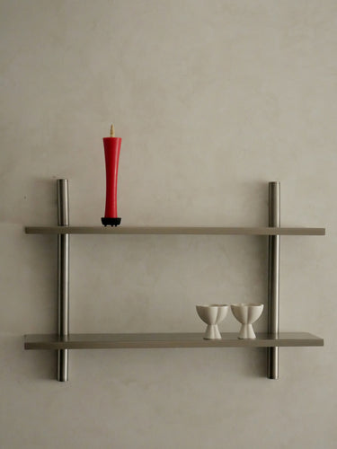 Japanese warosoku candle · Ceremonial red · Large