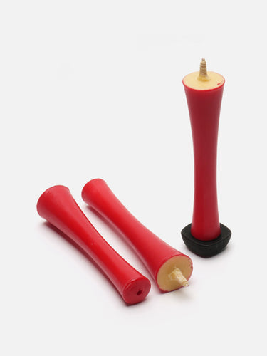 Large plant wax candle · Kyoto · Vermillion