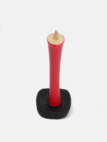 Small plant wax candle · Kyoto · Vermillion