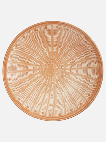 Ceramic plate · Horezu · Terracotta