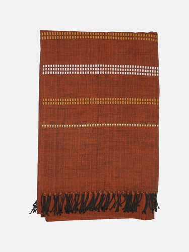 Cotton throw · Addis Ababa · Copper