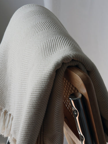 Cotton blanket · Addis Ababa · Ivory