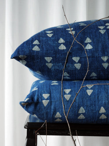 Cushion Cover · Hmong Hill Tribe · Indigo