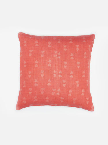 Cushion Cover · Hmong Hill Tribe · Coral Pink