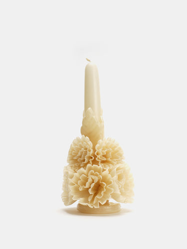 Small Beeswax Candle · Zapotec · Ivory