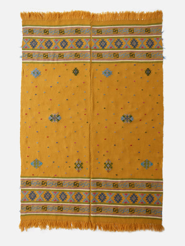 Wool blanket · Bumthang · Amber