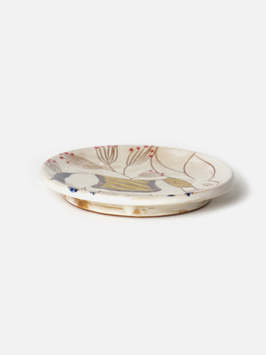 Ceramic plate · Fayoum · Ivory