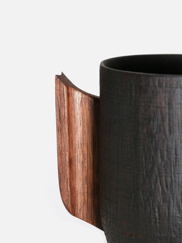 Wooden mug · Iohanisfeld · Ebony black