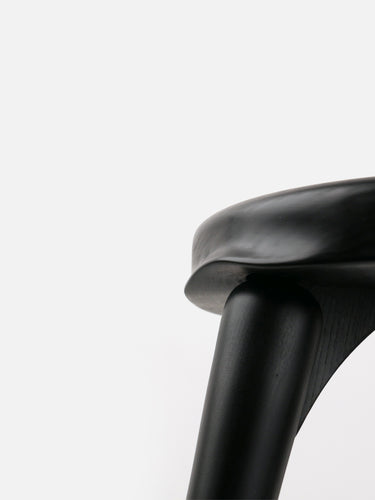 Wooden stool · Iohanisfeld · Ebony black